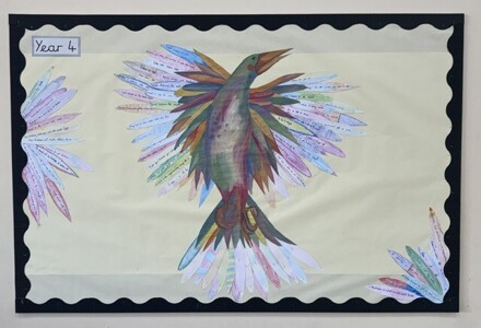 Yr4 feathers