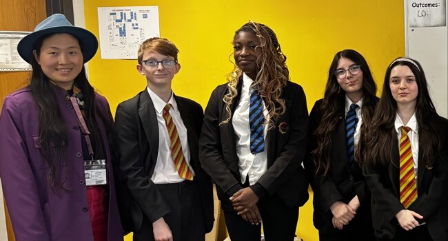 Poetry masterclass at Neale-Wade Academy Image