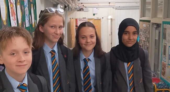 Chantry Pupils revisit Primary School to Inspire Younger Pupils Image