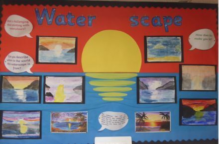 Y5 Waterscapes poster.