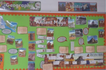 Y6 Mayans. Ancient Maya poster.
