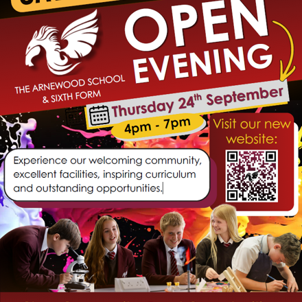 Open evening - 24th September 2026