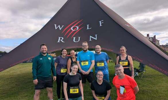 Wolf Run in memory of former pupil Image