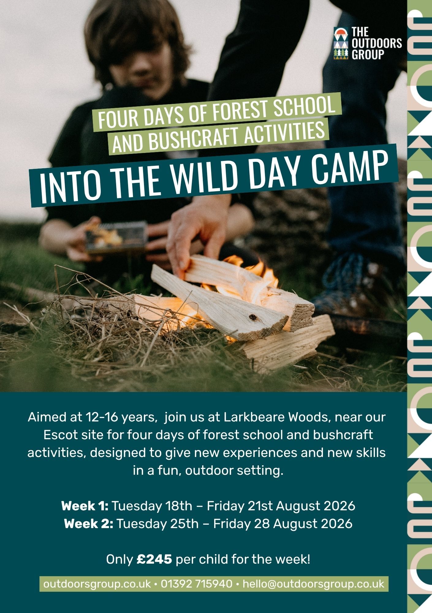 Into the wild day camp