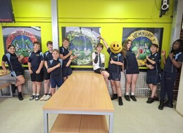 Spelling bee smiley face