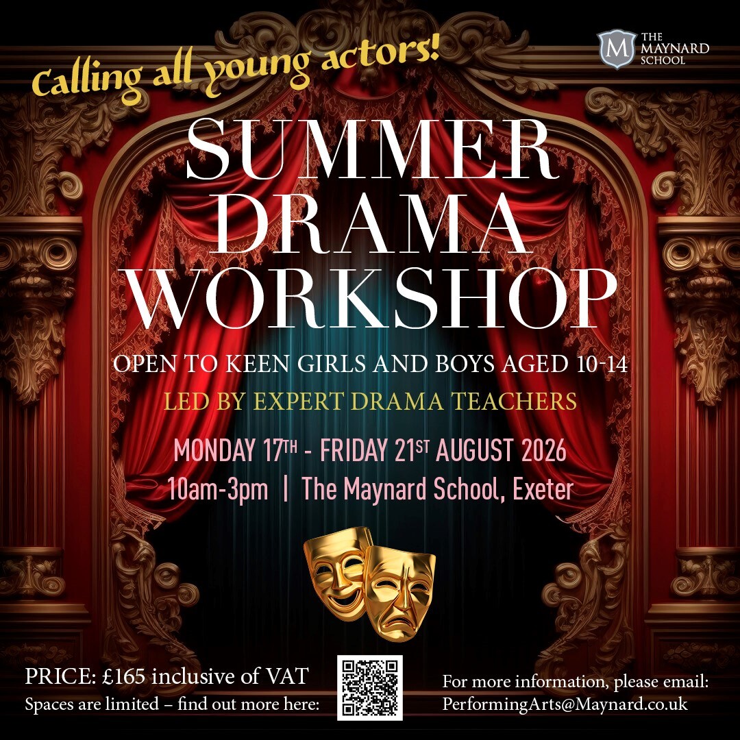 Summer Drama Workshop Flyer