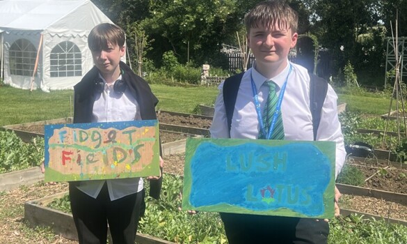 Students Represent Academy at Grow, Cook, Eat End-of-Year Celebration Image