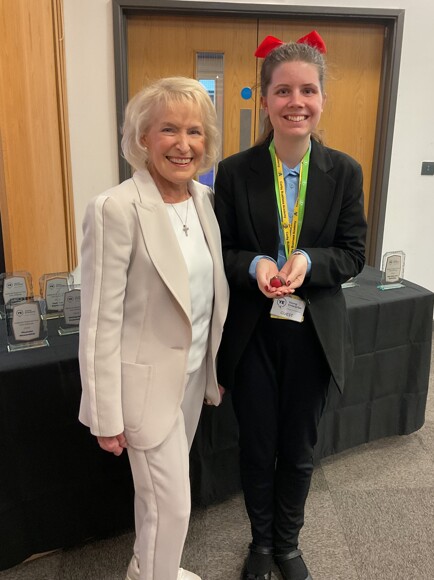 Rosemary Conley and Rose