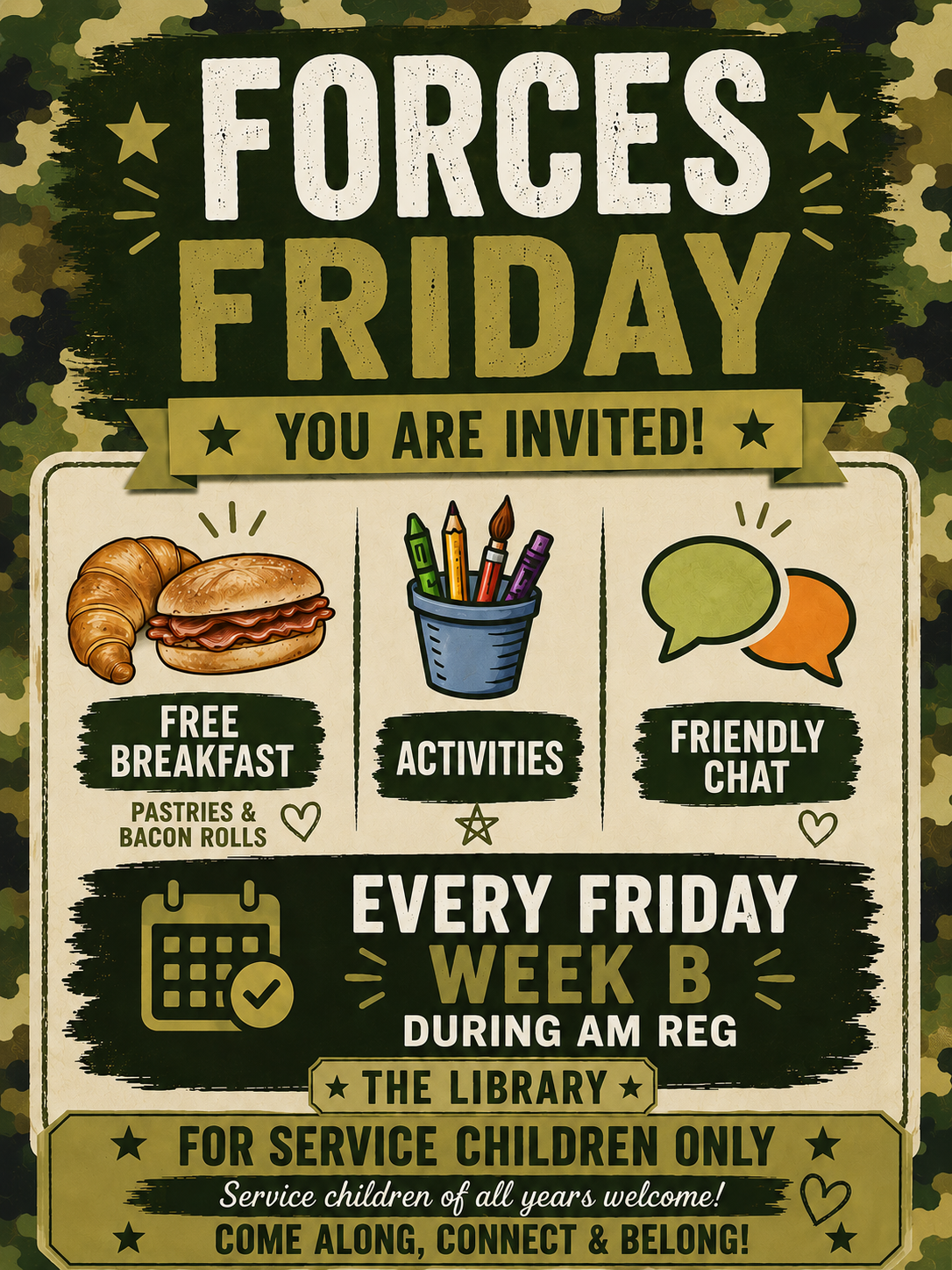 Forces Friday Poster