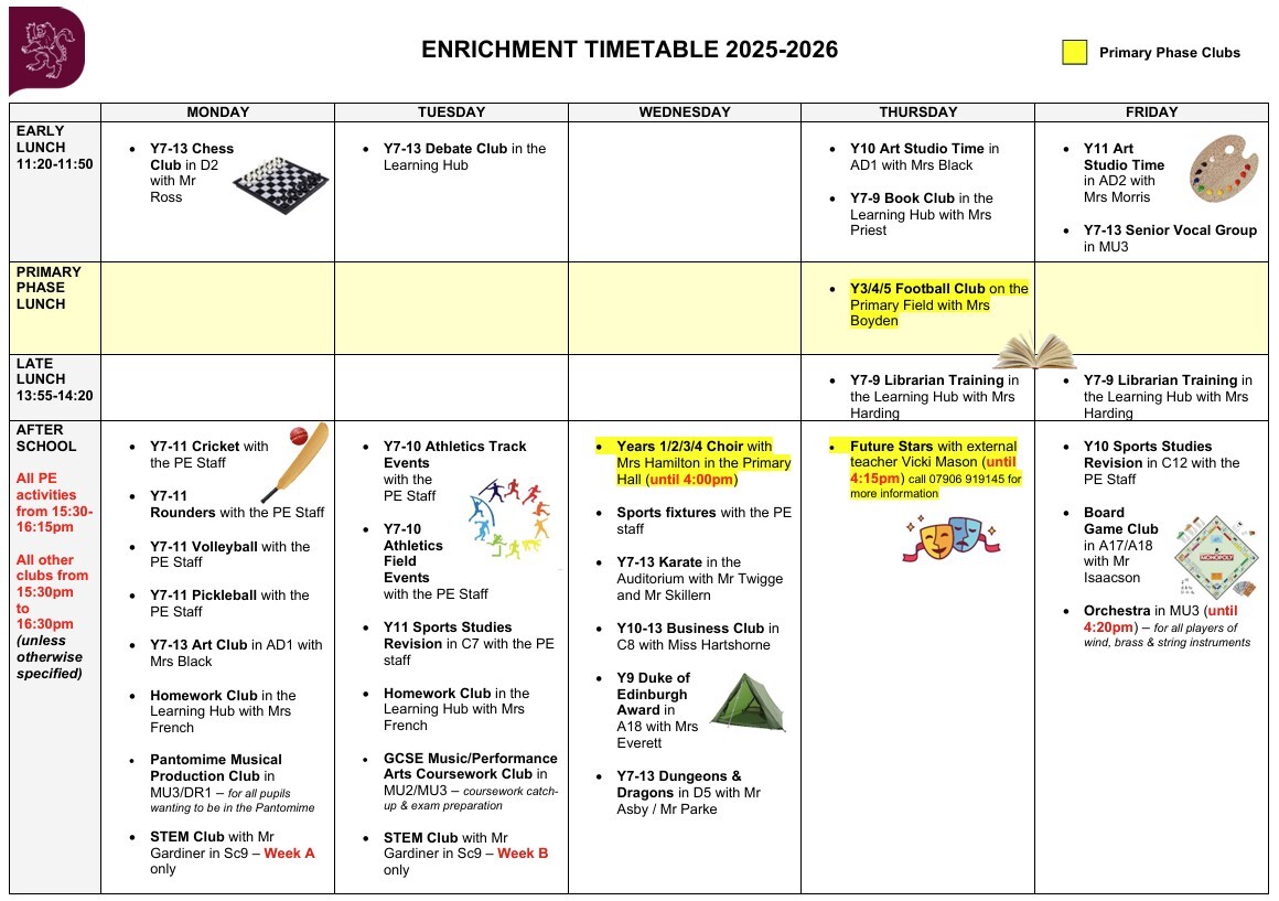 Enrichment 25 26