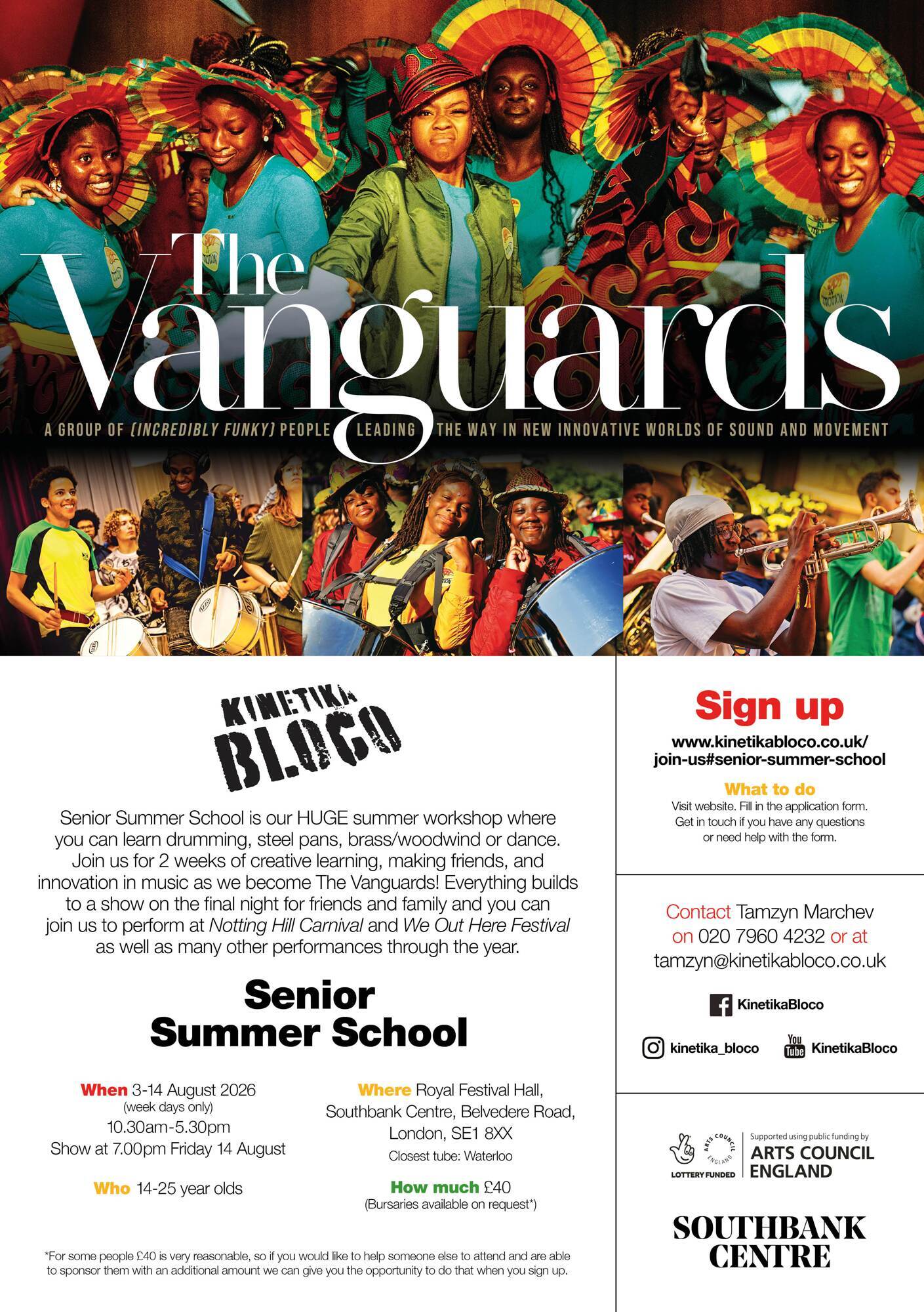 Senior Summer School 26 Flyer