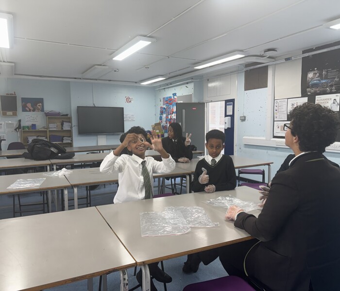 Young Enterprise Club Gets Creative with Tie-Dye Designs Image