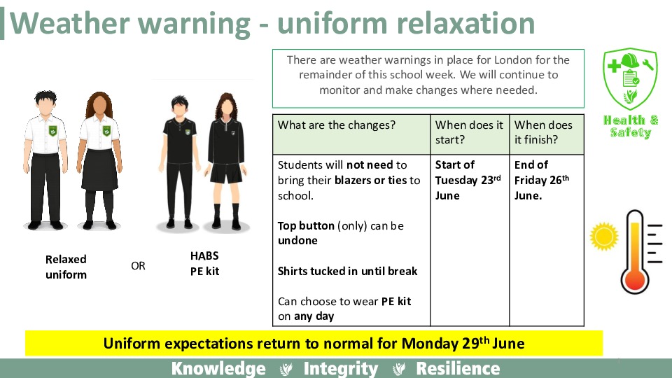 Weather Warning Notice June 2026