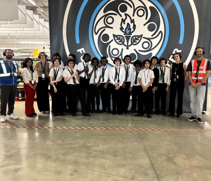 Year 9 Robotics Club Visits Amazon Fulfilment Centre Image