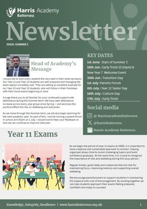 Battersea Newsletter Summer 1 2026