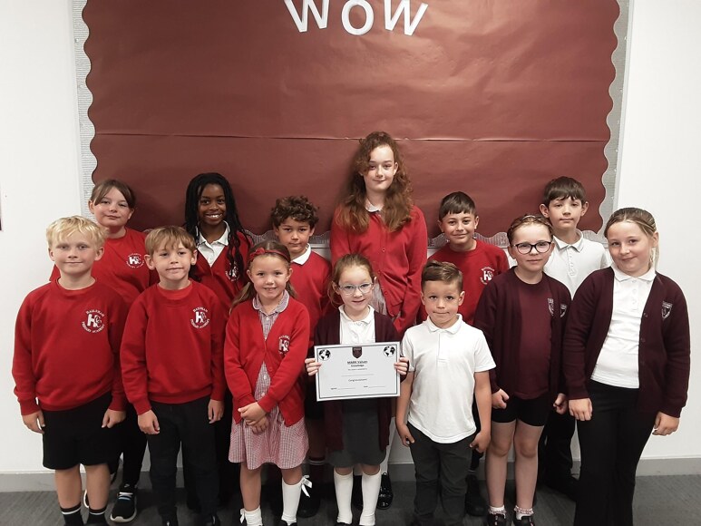 Hailsham Primary MARK Values Award winners
