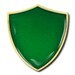 Green Shield Badge
