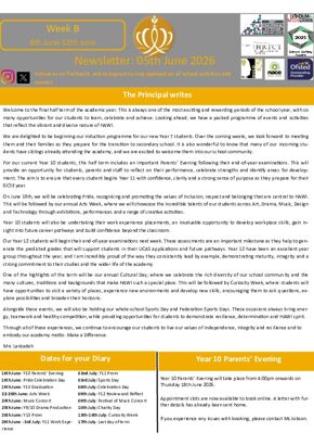 Newsletter: 05th June 2026