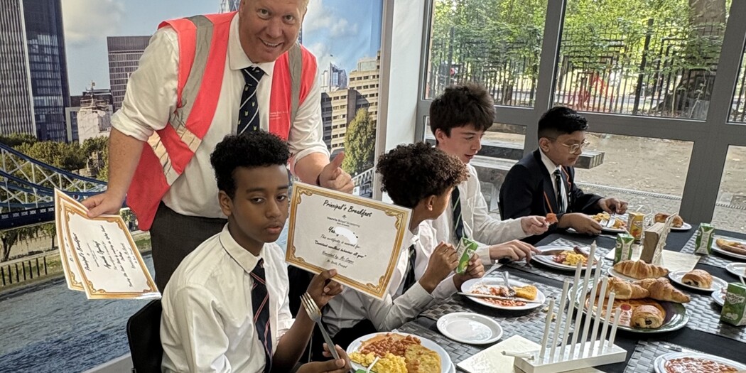 Mr Brett's Final Principal's Breakfast