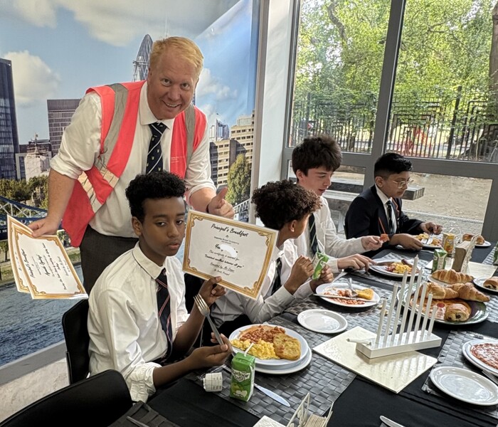 Mr Brett's Final Principal's Breakfast Image
