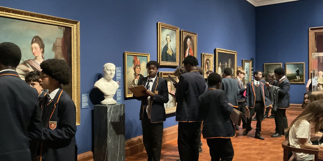 National Portrait Gallery Trip Brings Classroom Learning to Life