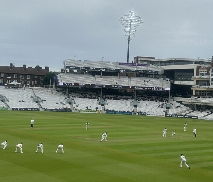 HBAED Cricketers Watch Surrey At The Kia Oval Image
