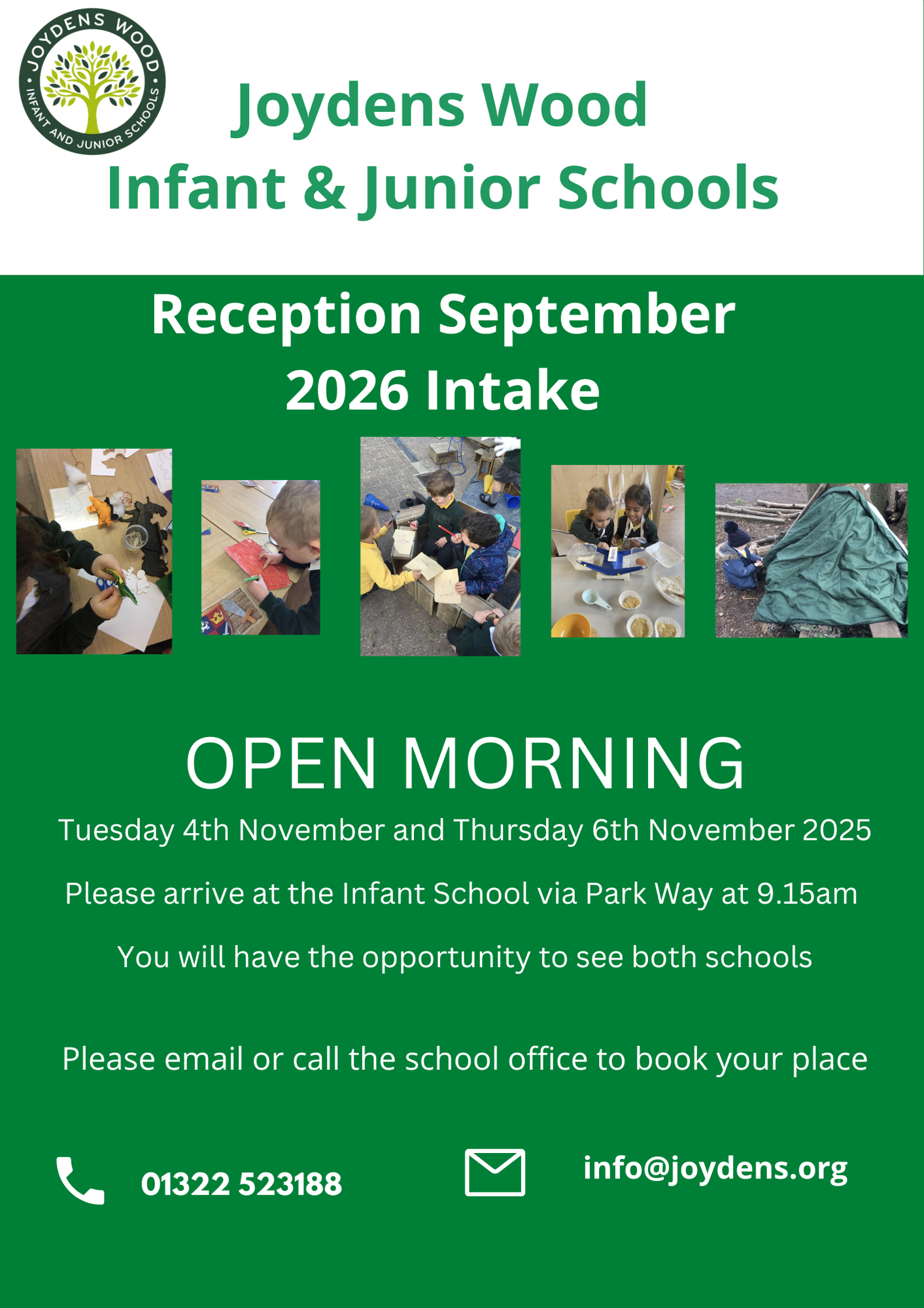 Reception September 2026 Intake