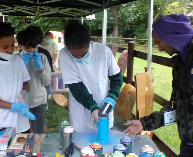 Year 5 Graffiti Workshop Image