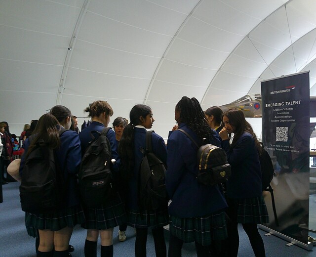 Year 10 Girls are inspired at RAF Museum Women in STEM Event Image