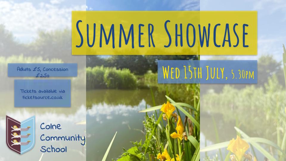 Summer Showcase Poster for screens