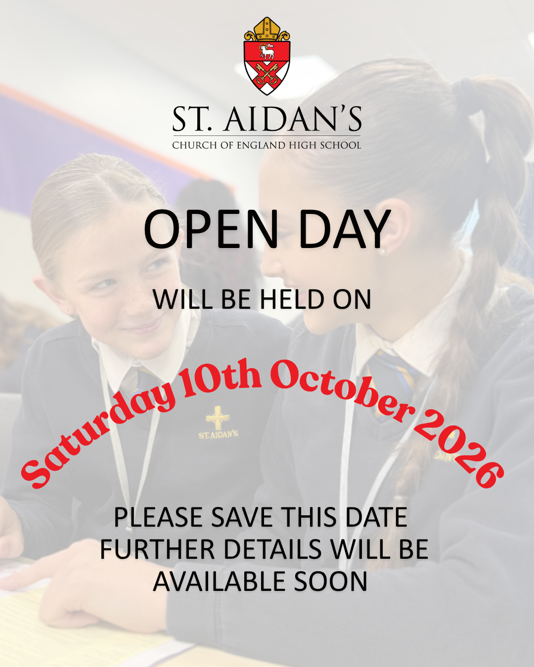 Open Day save the date