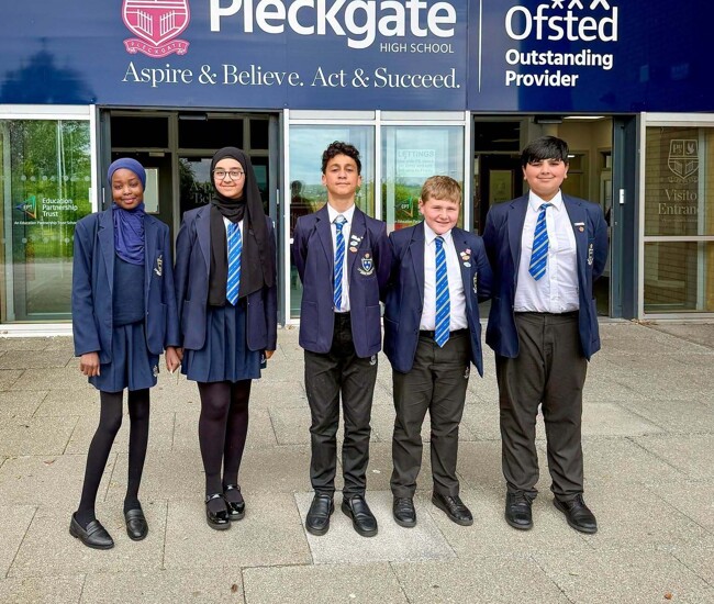 Students Visit Pleckgate Image