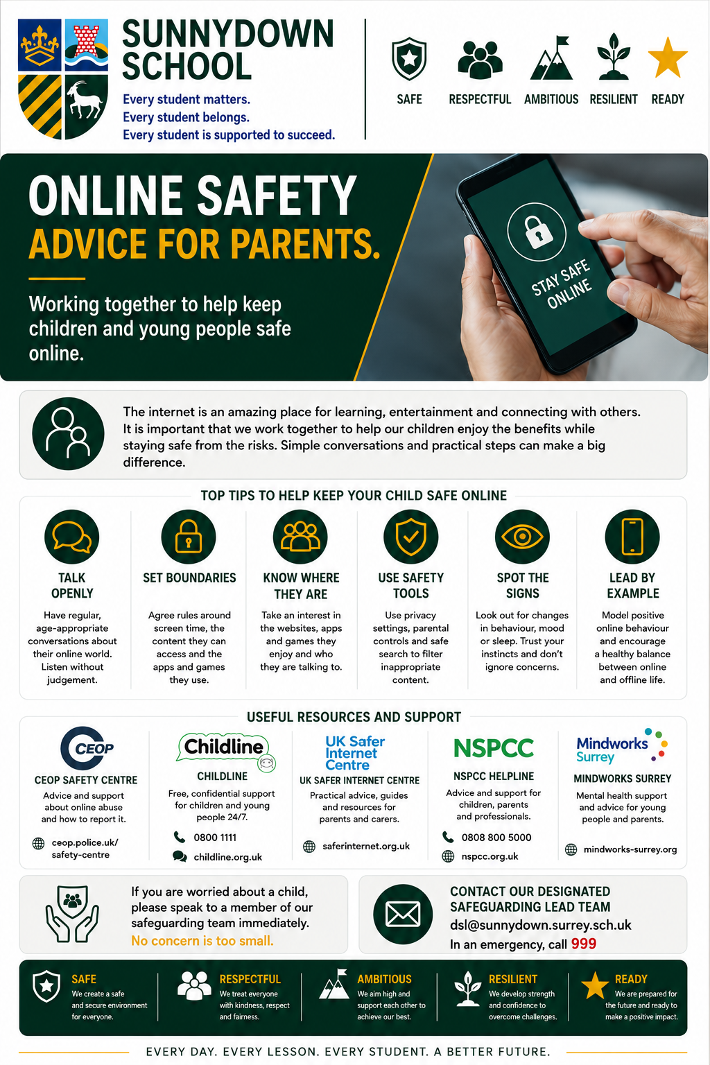 Online safety