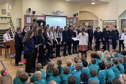 St Aidan's junior choir