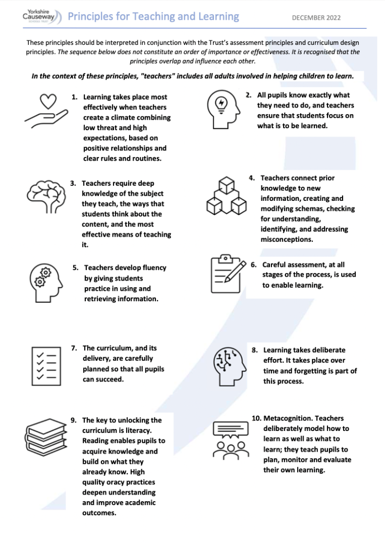 Principles of Teaching and Learning (1)