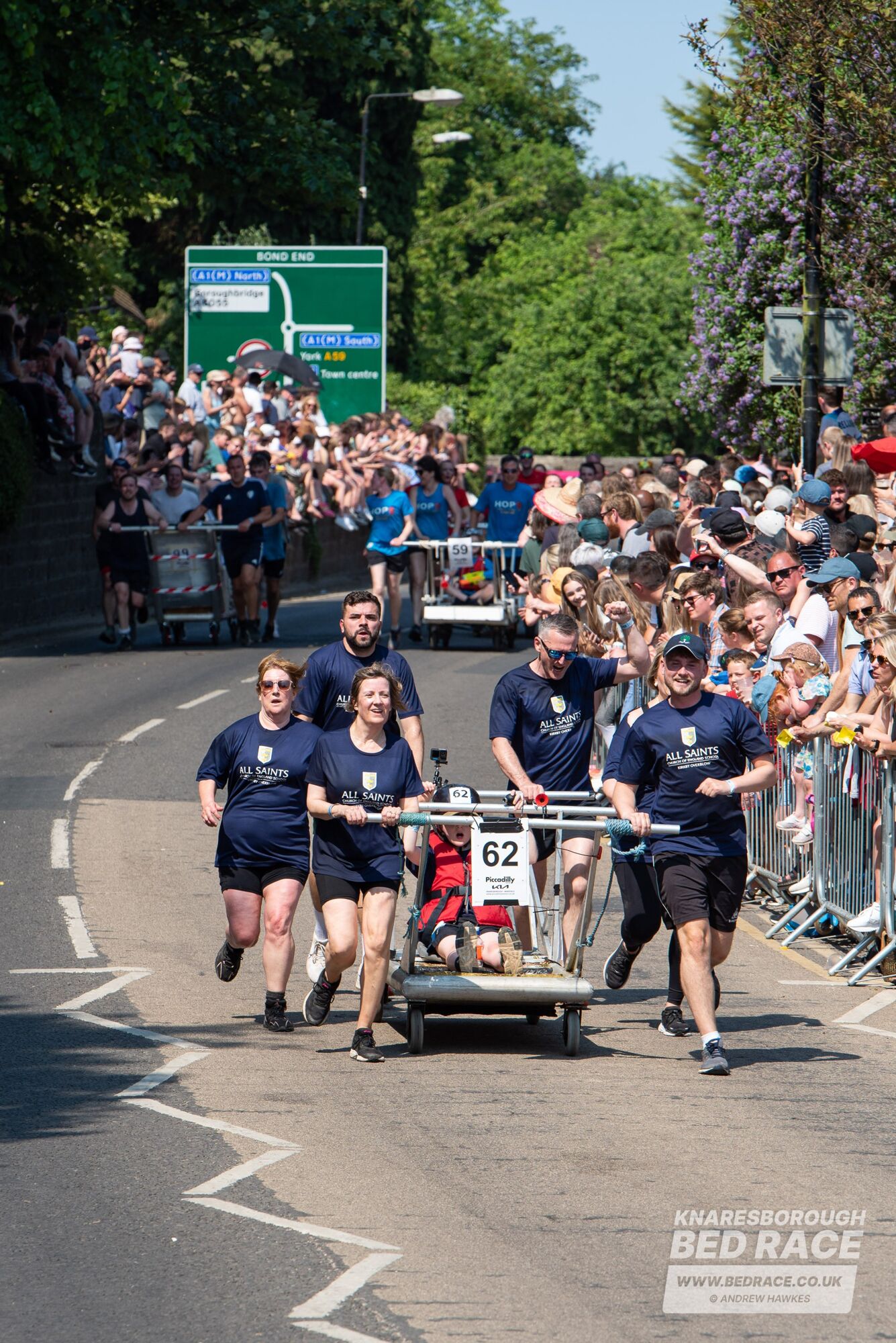 All Saints Bed Race photo 1
