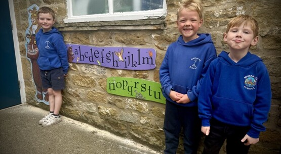 Masham Welcomes New Playground Learning Resources